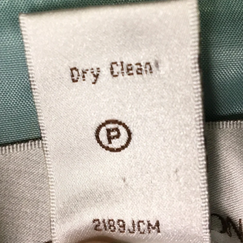 Drapers &‎ Damons Sage Green Basketweave Zip Front Jacket Size 16 2189JCM